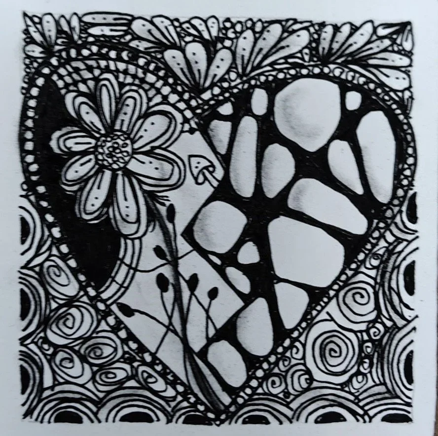 VALENTINE’S DAY TANGLE TIME