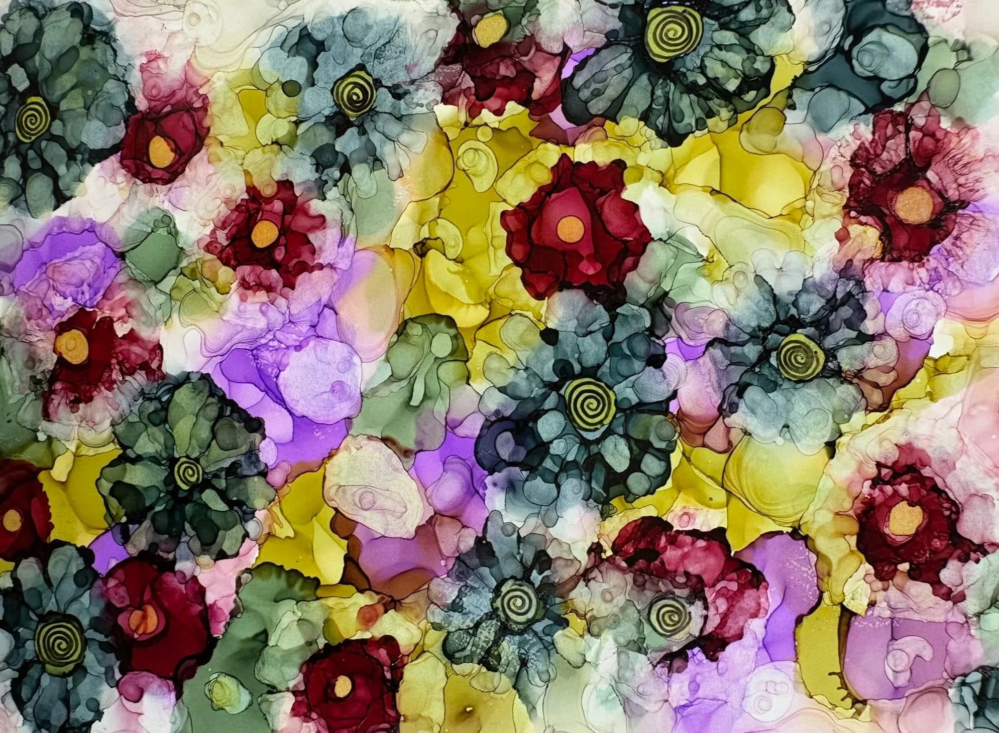 INTRO TO ALCOHOL INKS—Let Your Creativity Bloom!