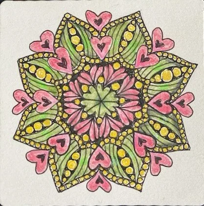 VALENTINE’S DAY TANGLE TIME