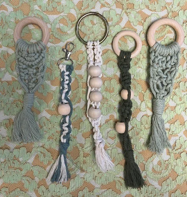 AROMATHERAPY MACRAME ACCESSORY CLASS—Knots of Peace and Serenity