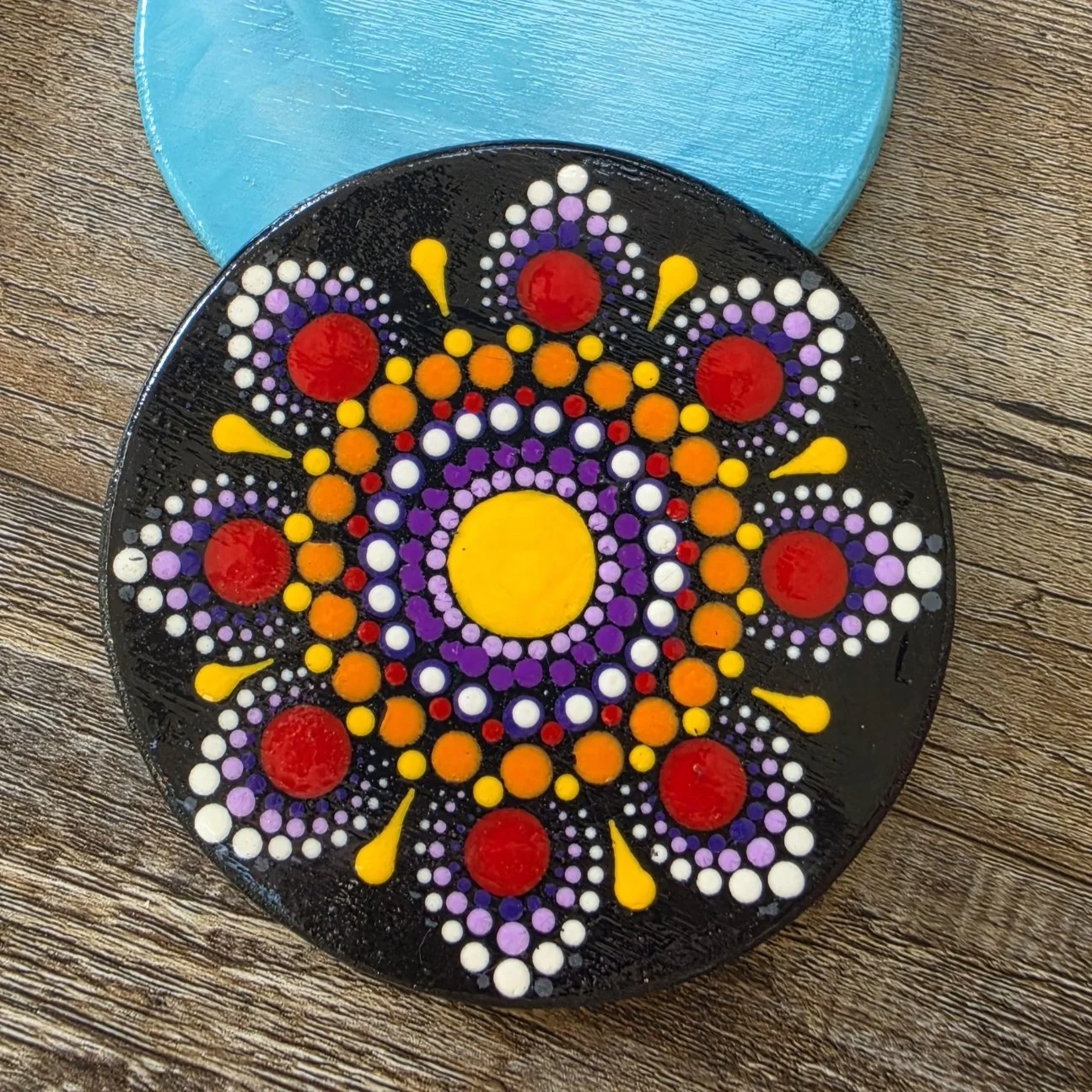 MANDALA DOT PAINTING: Summer Blossoms