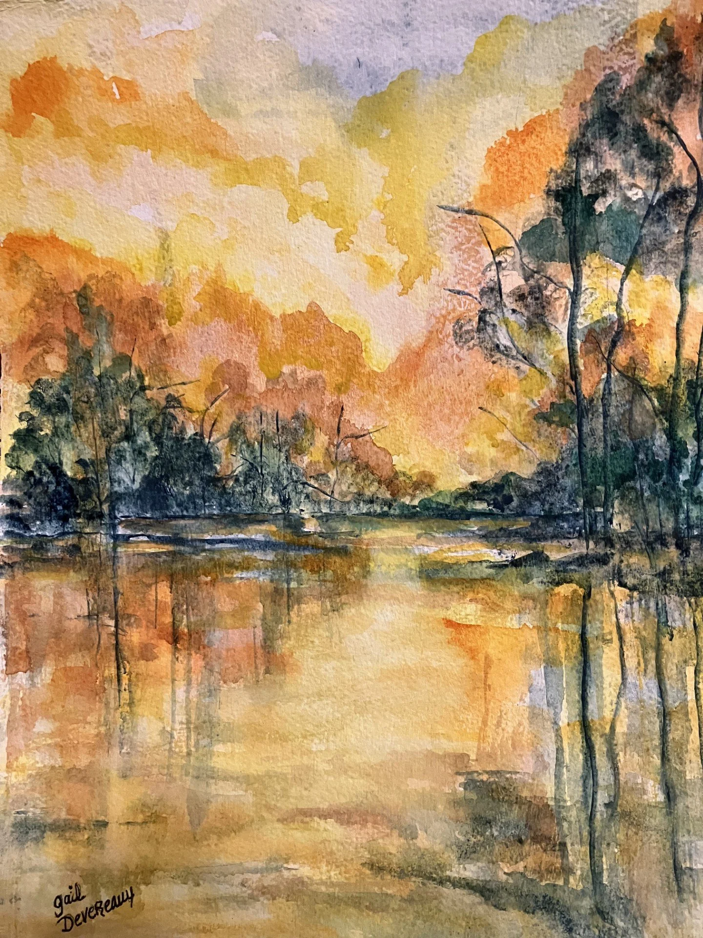 CREATIVE CHOICES—Painting with Watercolor of Acrylic