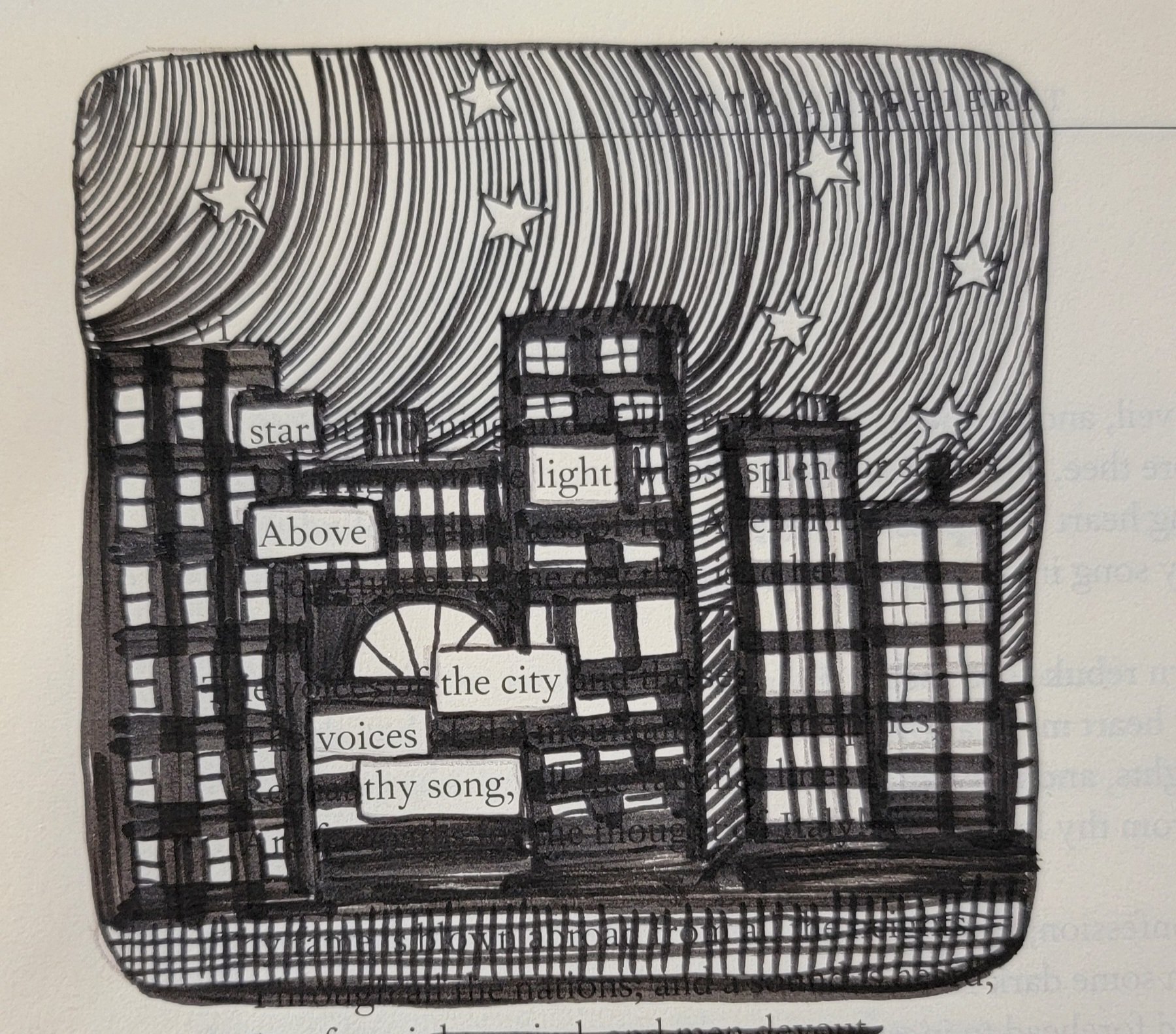 11/21 – BLACK OUT POETRY: SPECIAL FEATURE AT THE CREATIVE OASIS—Weekly Art Care & Community for Helpers