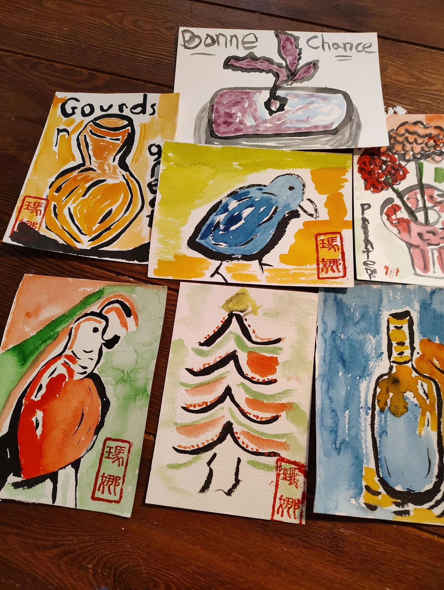 12/5—ETEGAMI:  HOLIDAY CARD WORKSHOP