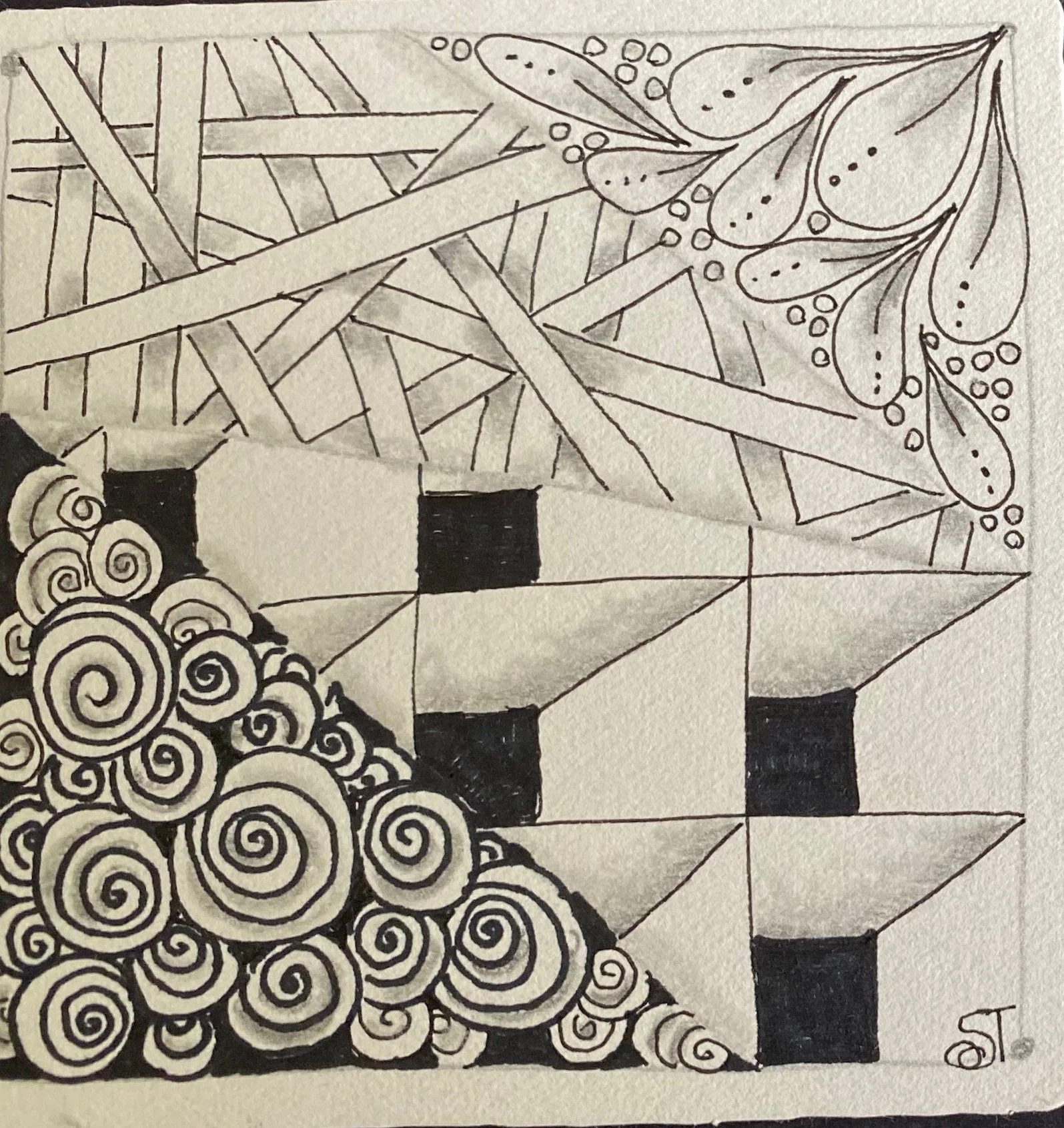 TANGLE TIME—Intro to Zentangle