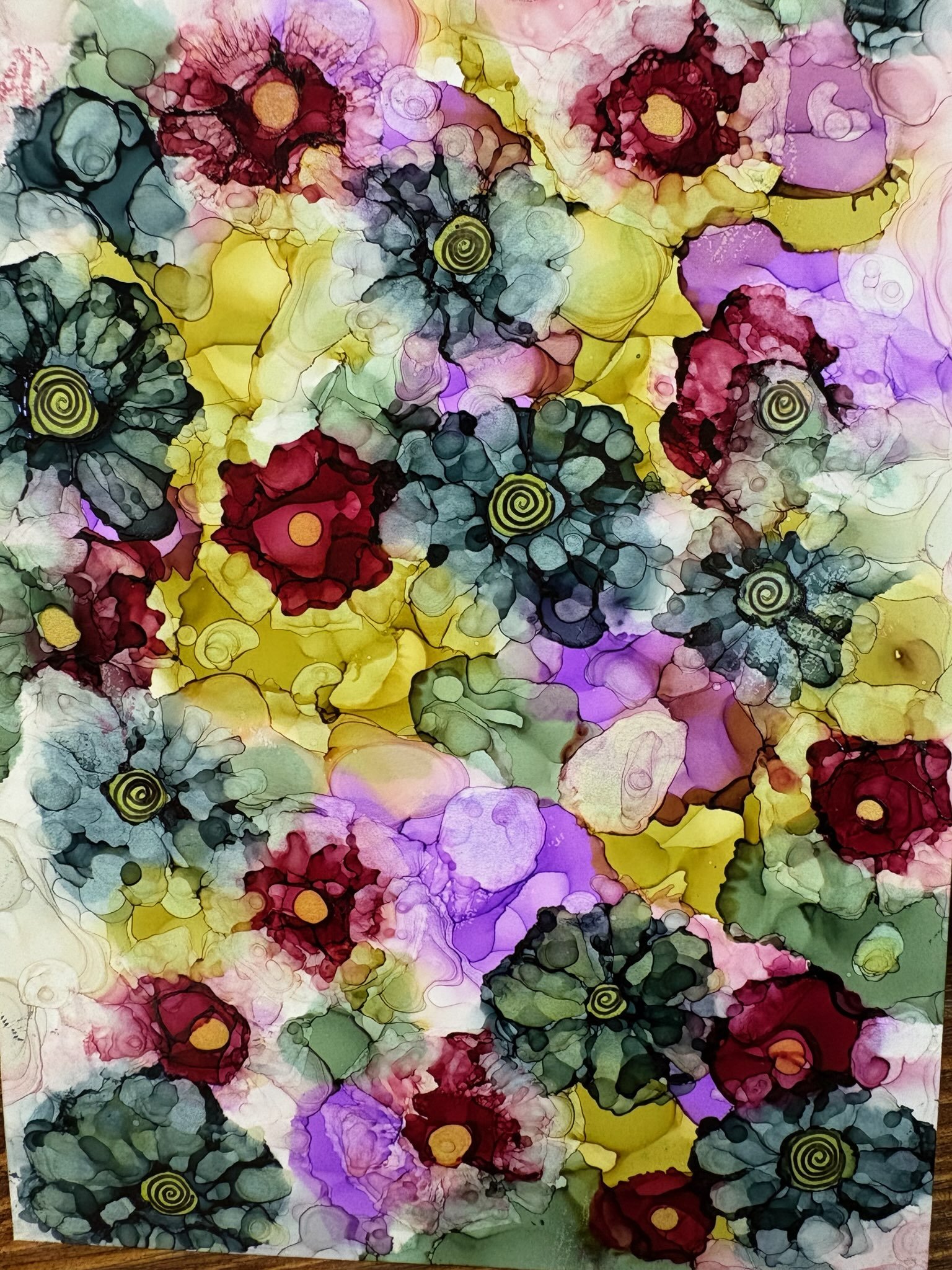 3/15— INTRO TO ALCOHOL INKS—Let Your Creativity Bloom