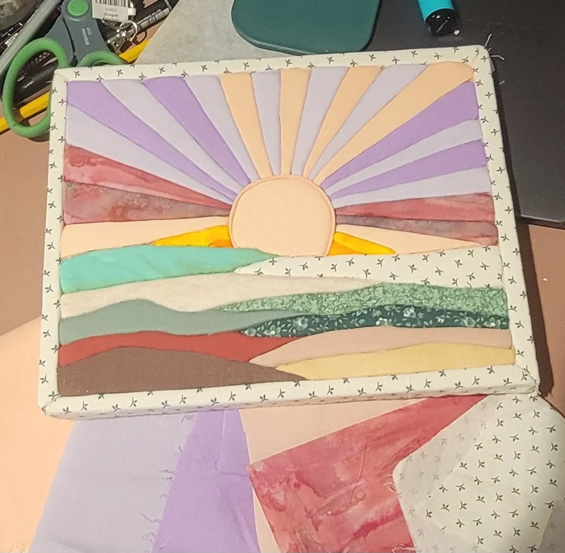 4/19—KINUSAIGA: JAPANESE STITCH FREE FABRIC COLLAGE