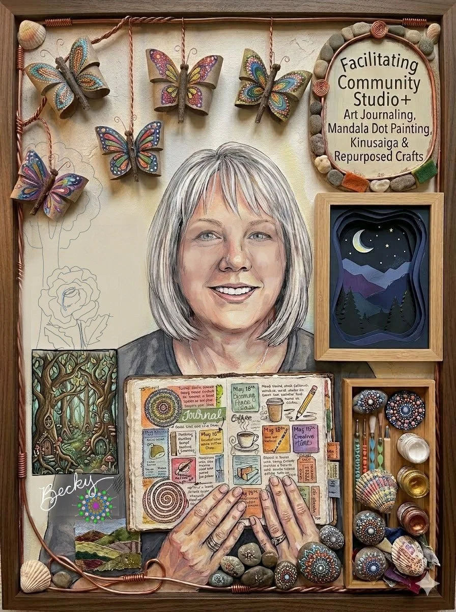 8/31—COMMUNITY STUDIO—Monday Afternoons with Becky