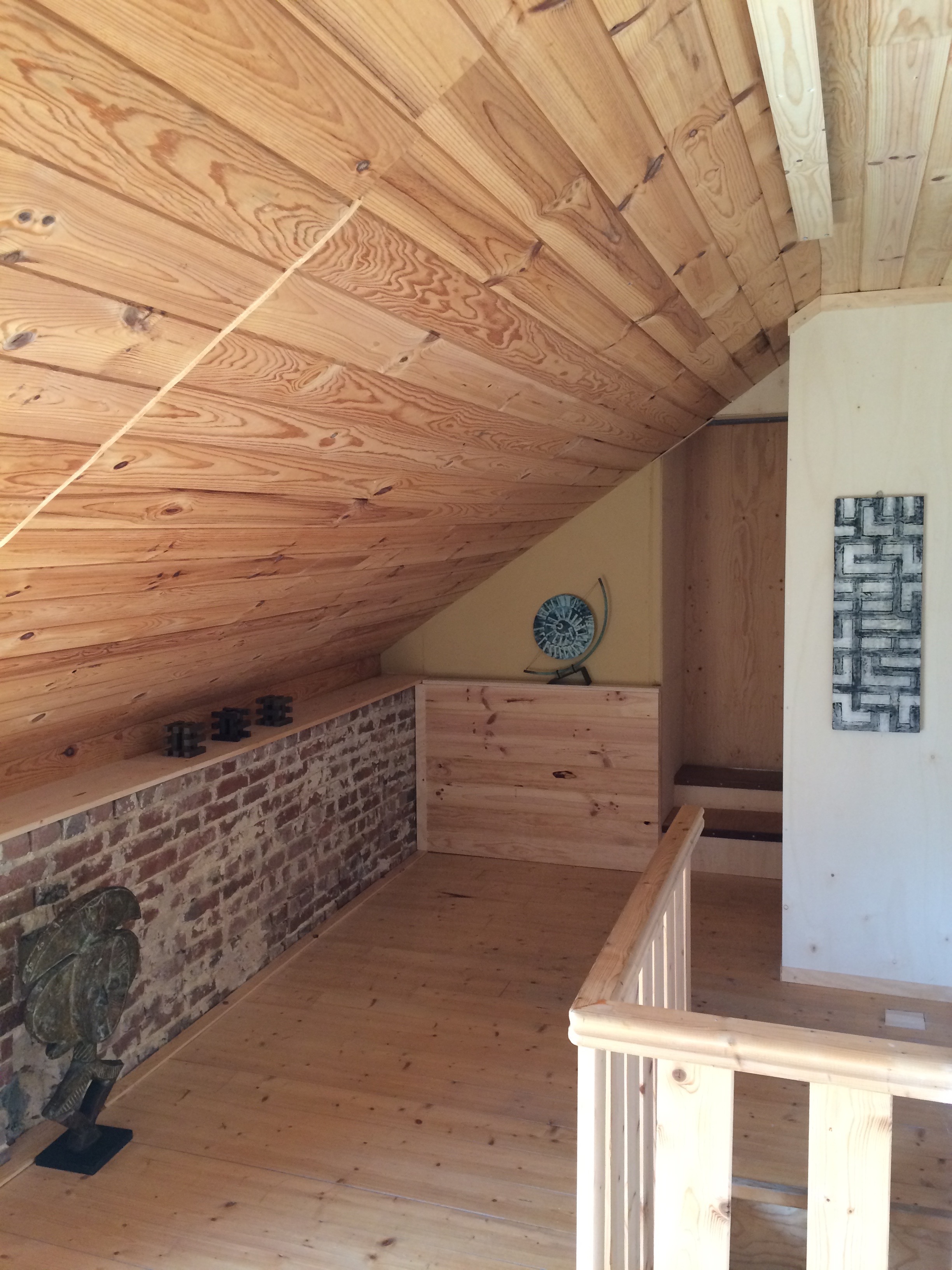 Achterhuis: Hal op de zolder