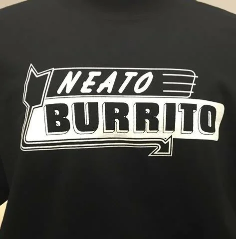 Neato Burrito's First Ever T-Shirt To Benefit Vickie's Angels