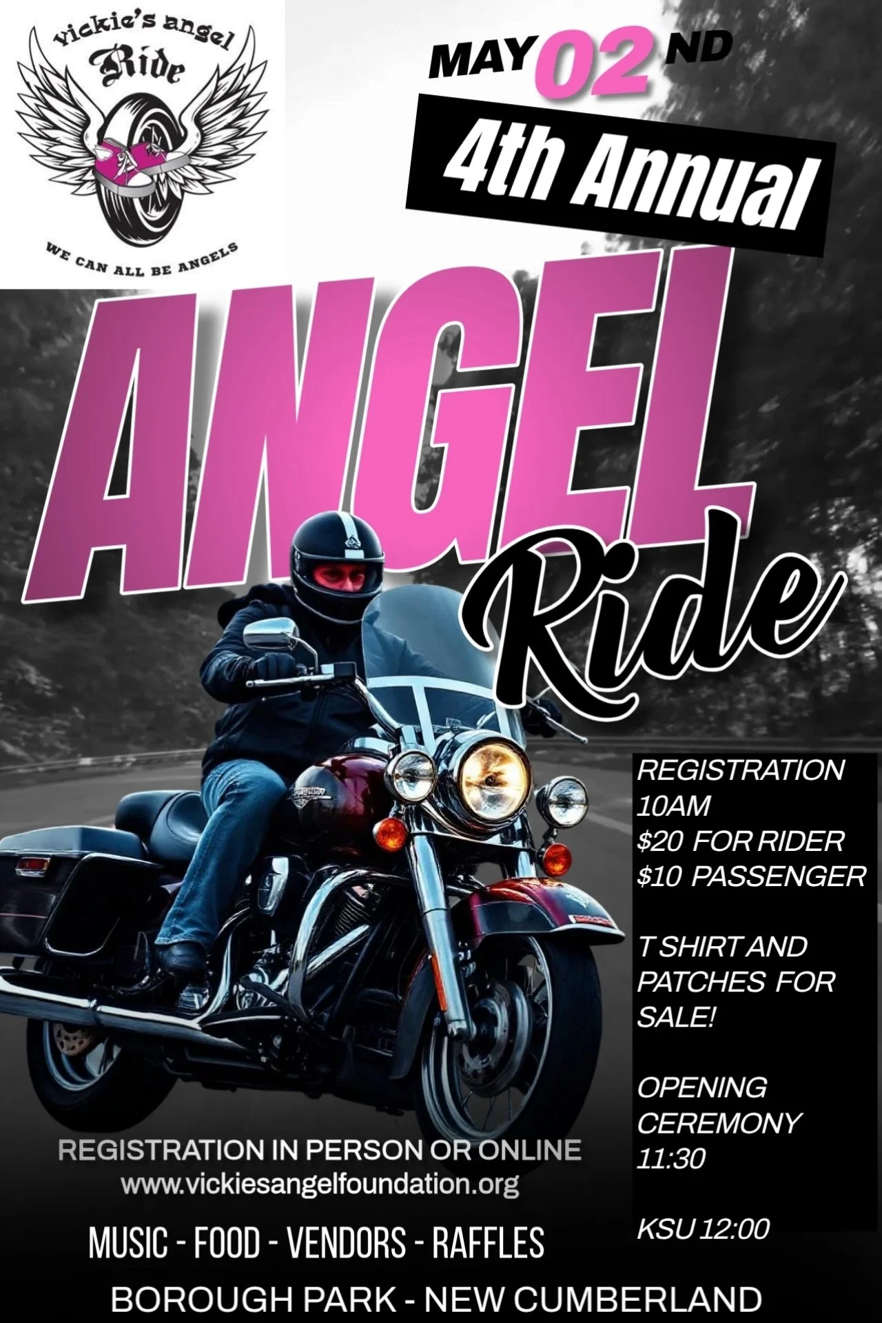 4th Annual Vickie's Angel Ride