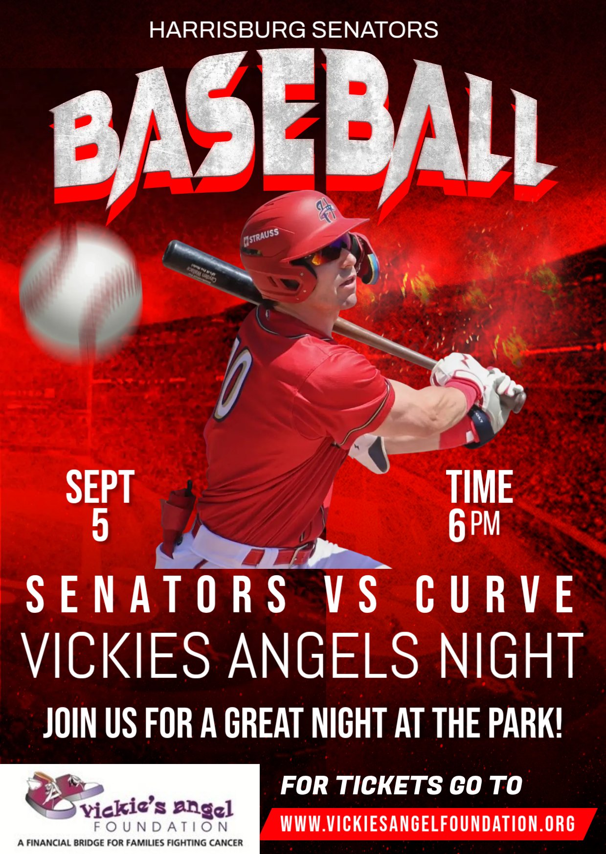 Senators vs. Altoona Curve Fundraiser