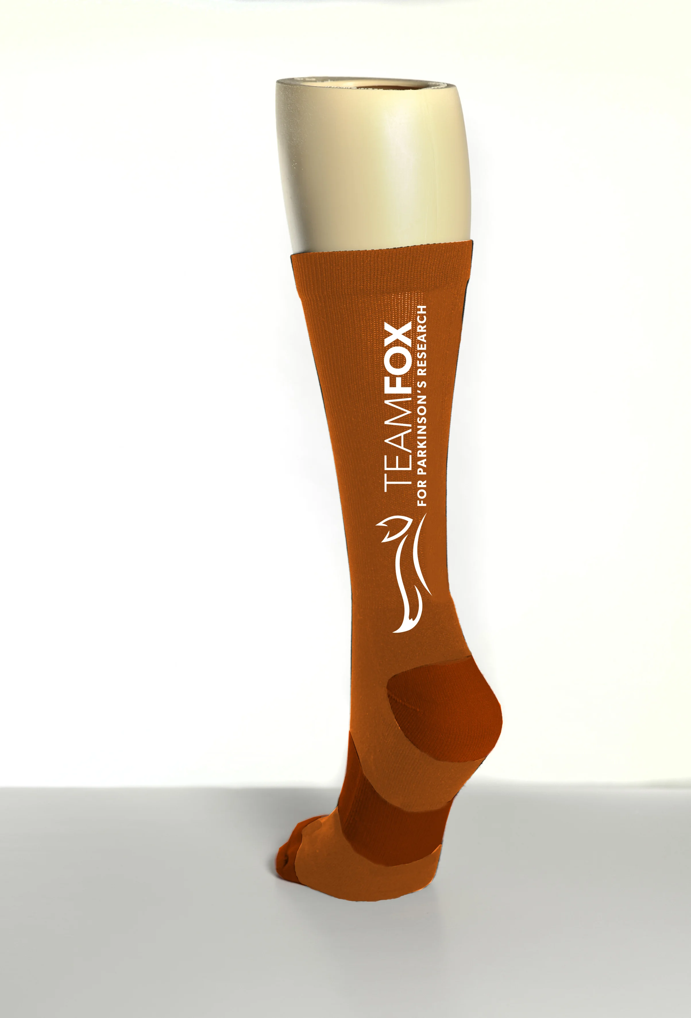 Orange Crew Sock
