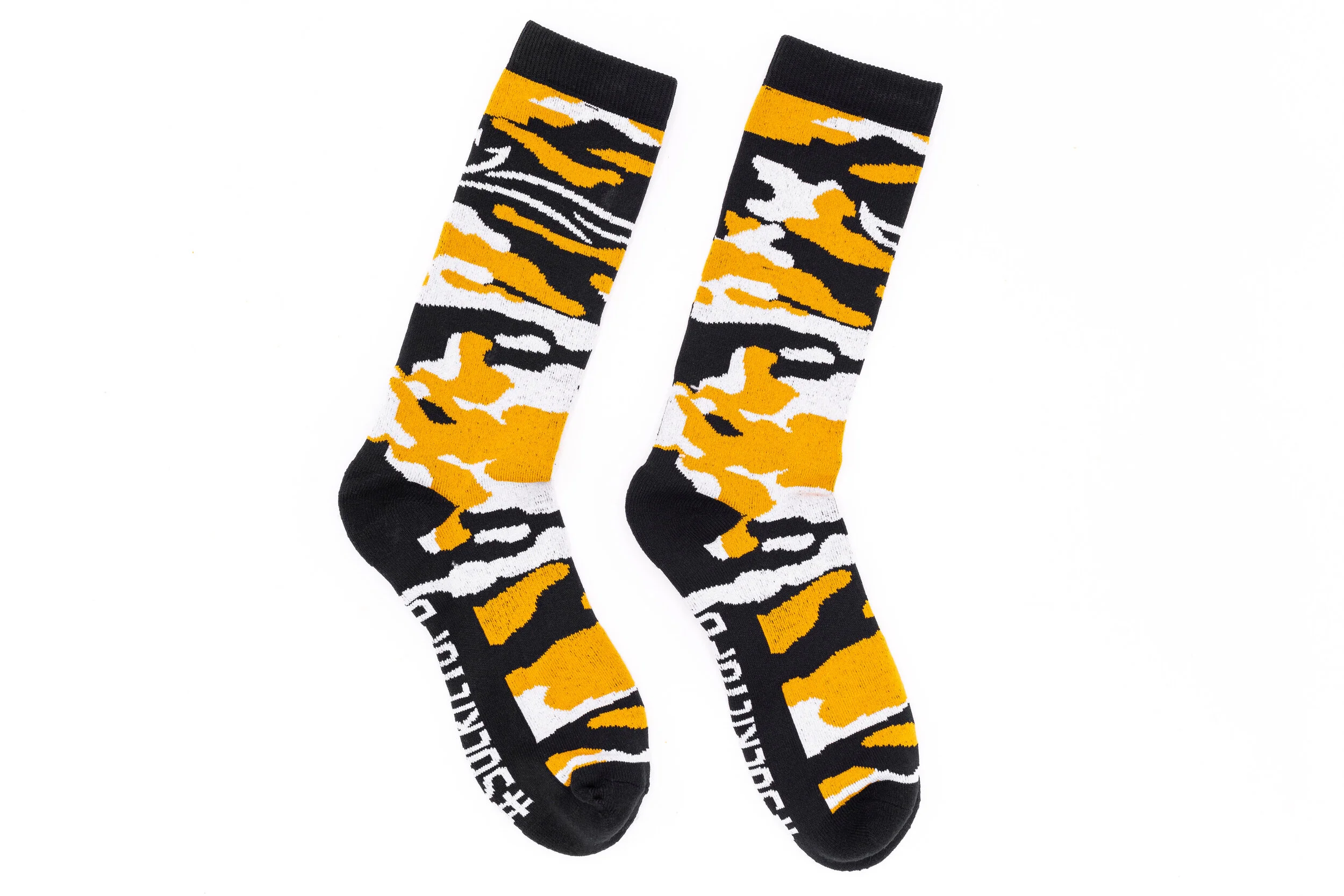 Black Crew WILD Sock