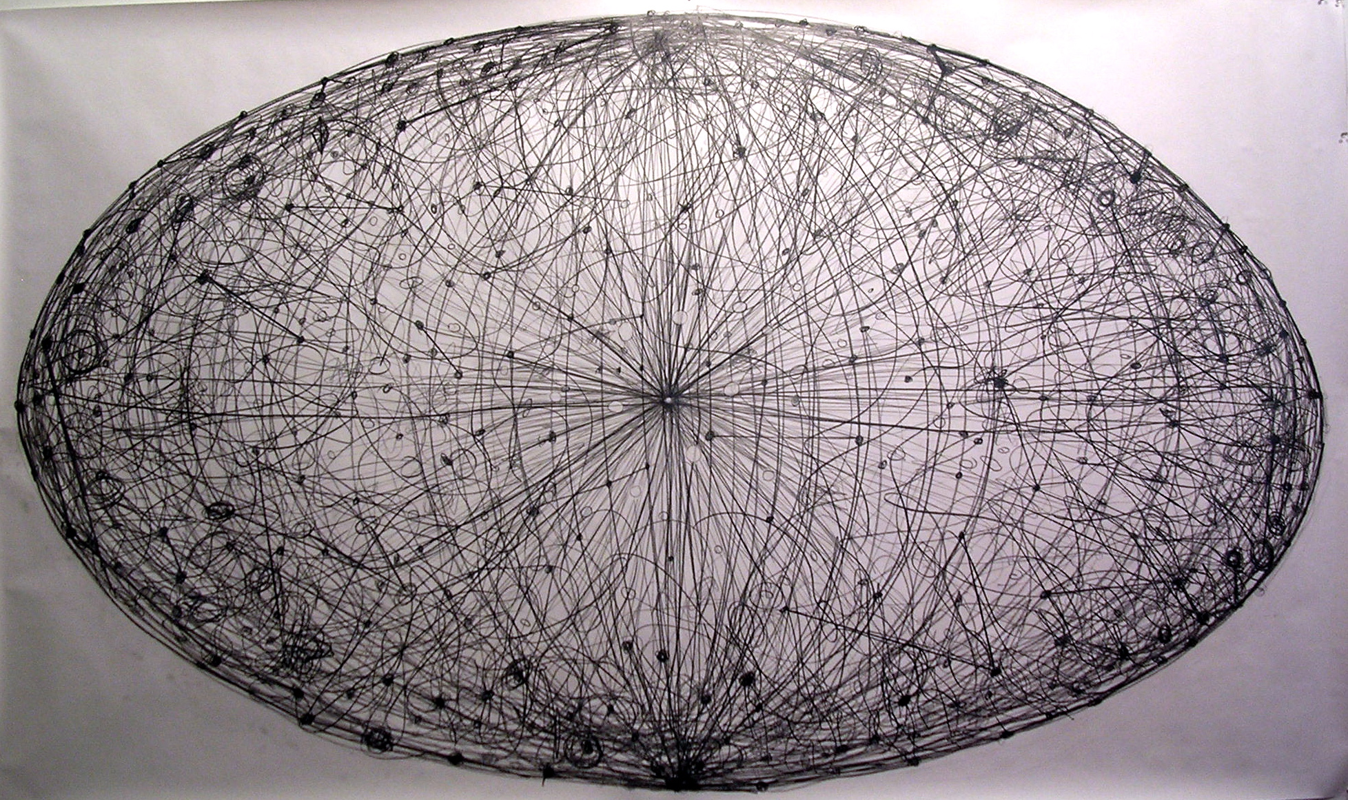  You Are Here graphite on paper 48 x 96 in. 