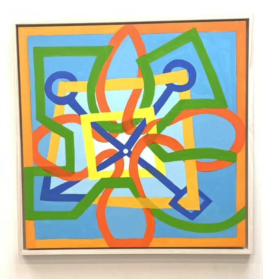 No Direction Home, 37" x 37"