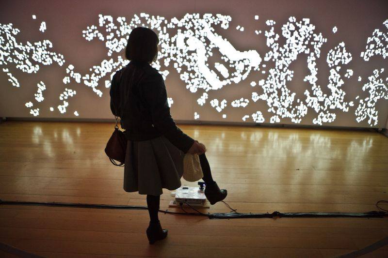 Projection Mapping and an interactive installation