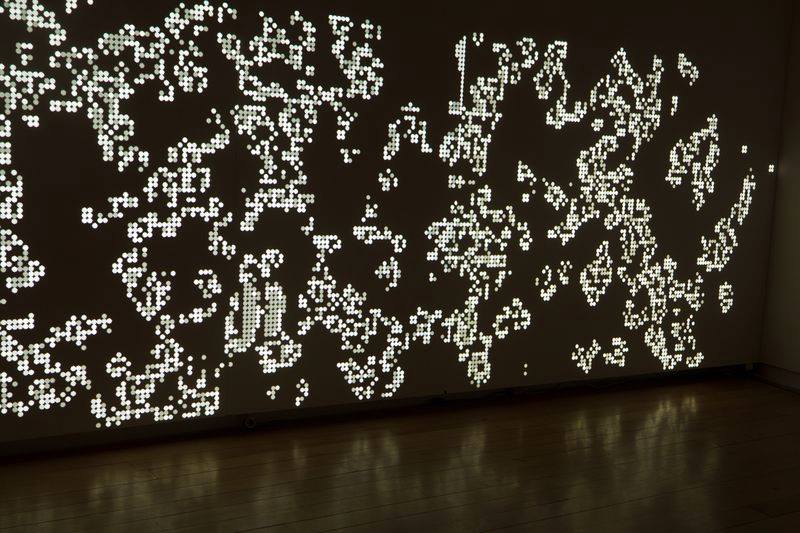 Interactive Installation involving projection mapping visuals