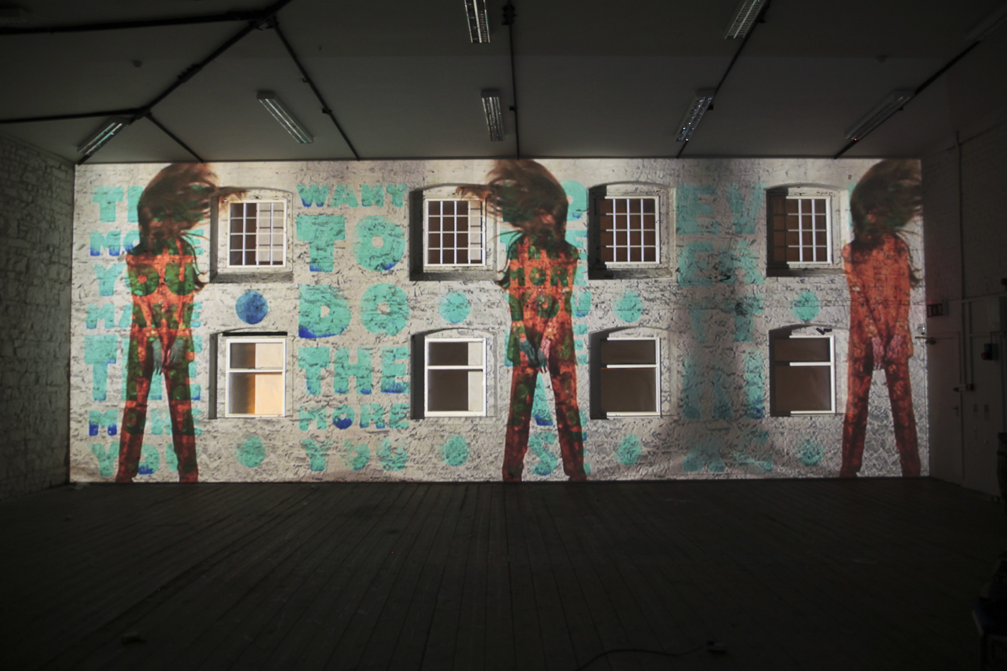 Projection mapping project in Dublin Ireland
