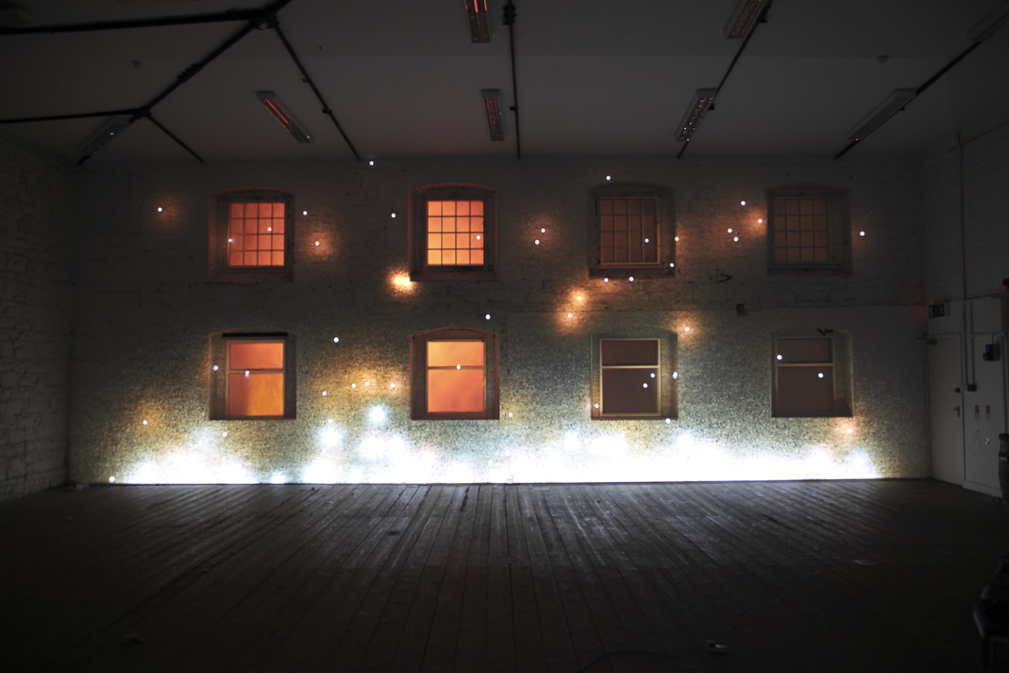 In Dublin Ireland a Projection mapping project using 3D and 2D motion graphics