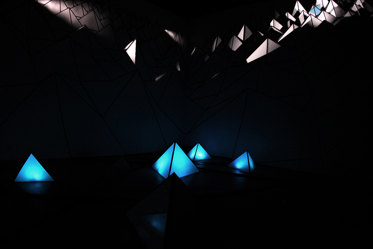 Projection mapping video installation using cutting edge technology, in Galway Ireland