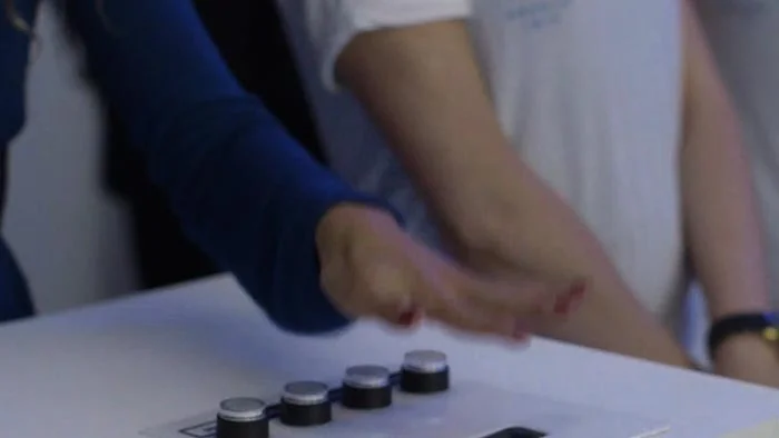 Using 2D and 3D animation, motion sensors to create a unique projection mapping concept
