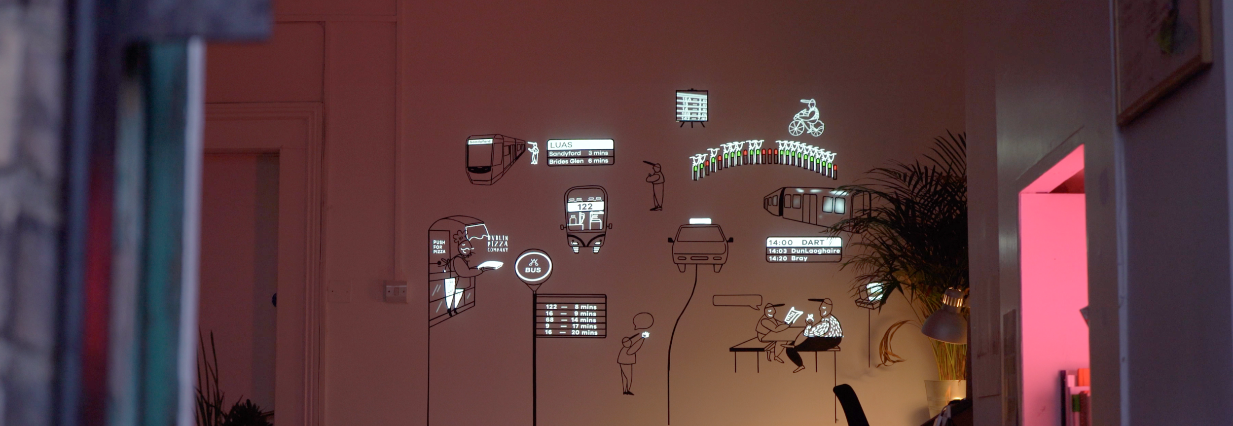 Pixel Mapping Motion Graphics Spectacular View