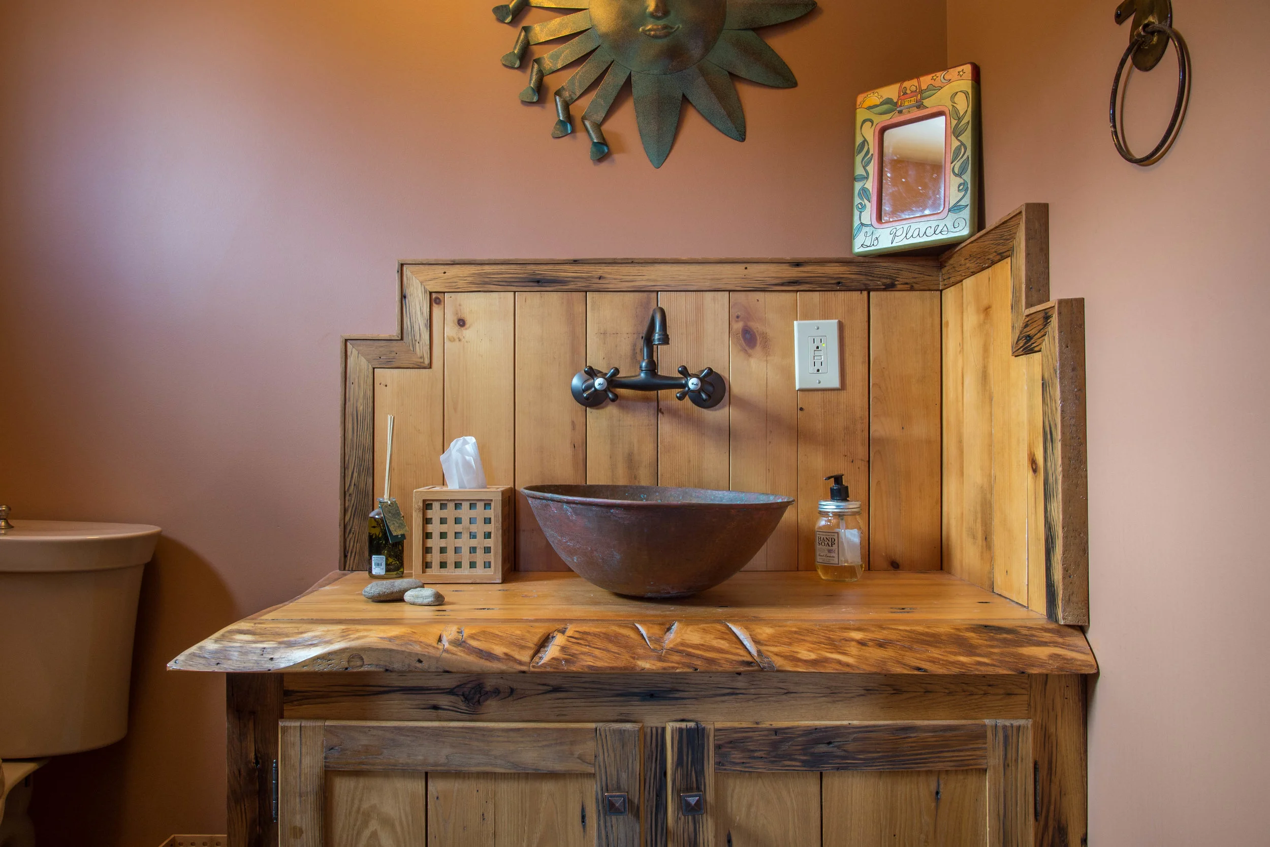 Rustic Designer Bathroom photo