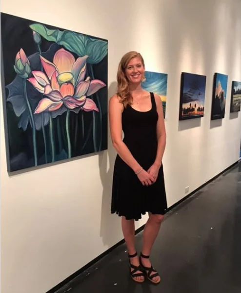At the 2019 Creative Pinellas Emerging Artist Exhibit on September 12th, 2019