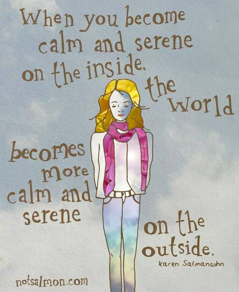 Moving into Calm When the Going Gets Rough