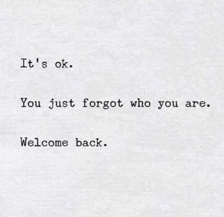 Remembering Who You Are
