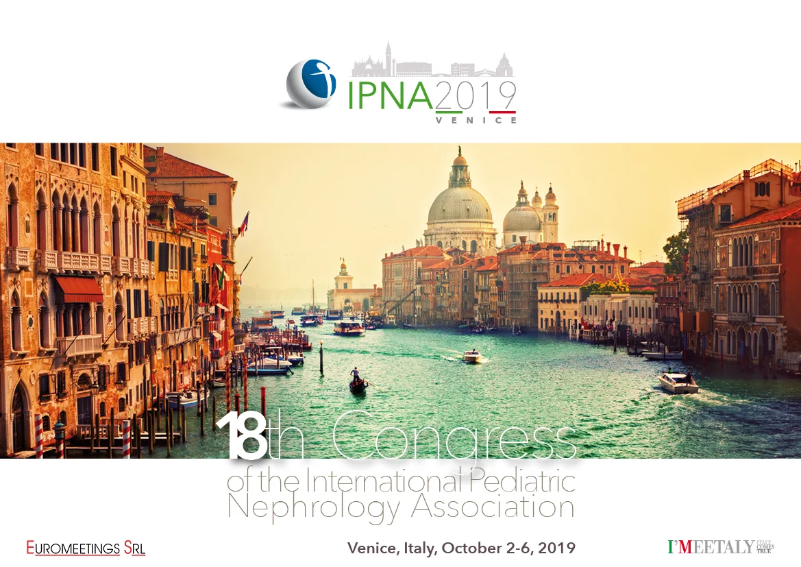 Grafica coordinata congresso International Pediatric Nephrology Association