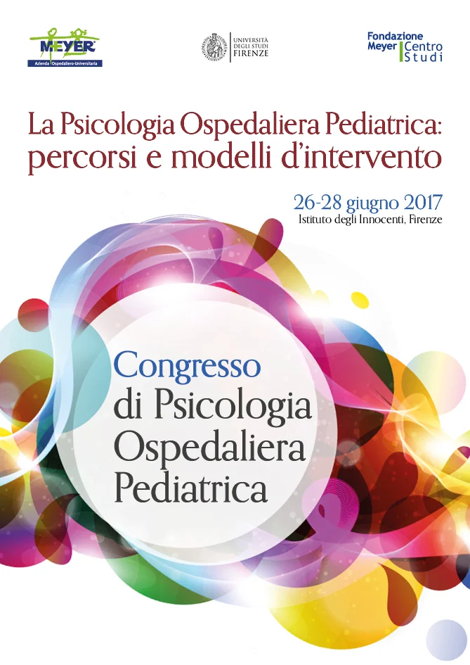 Grafica coordinata congresso fondazione Meyer