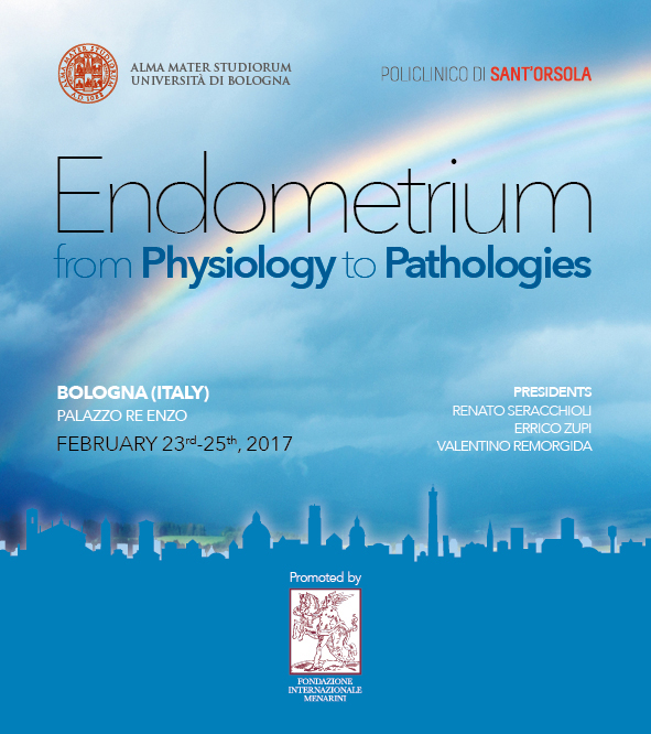 Grafica coordinata evento Endometrium from Physiology to Pathologies
