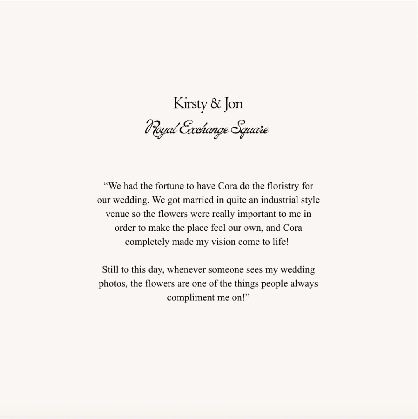 Glasgow Wedding and Event Florist Atelier Rosa at The Exchange Glasgow Scotland.jpg