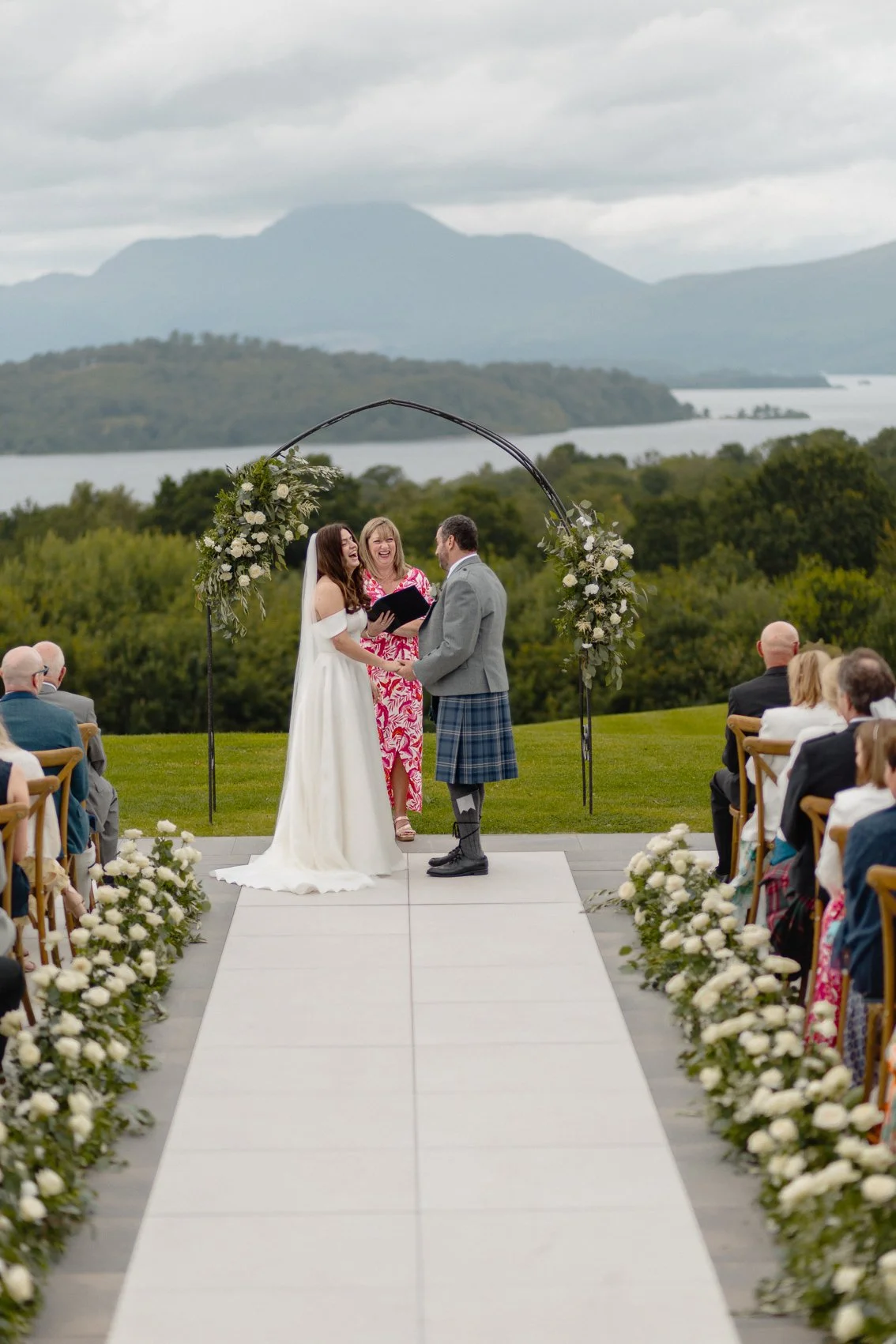 Luxury Wedding Florist Scotland – Wedding Flowers & Event Design at Boturich Castle by Atelier Rosa 40.jpeg