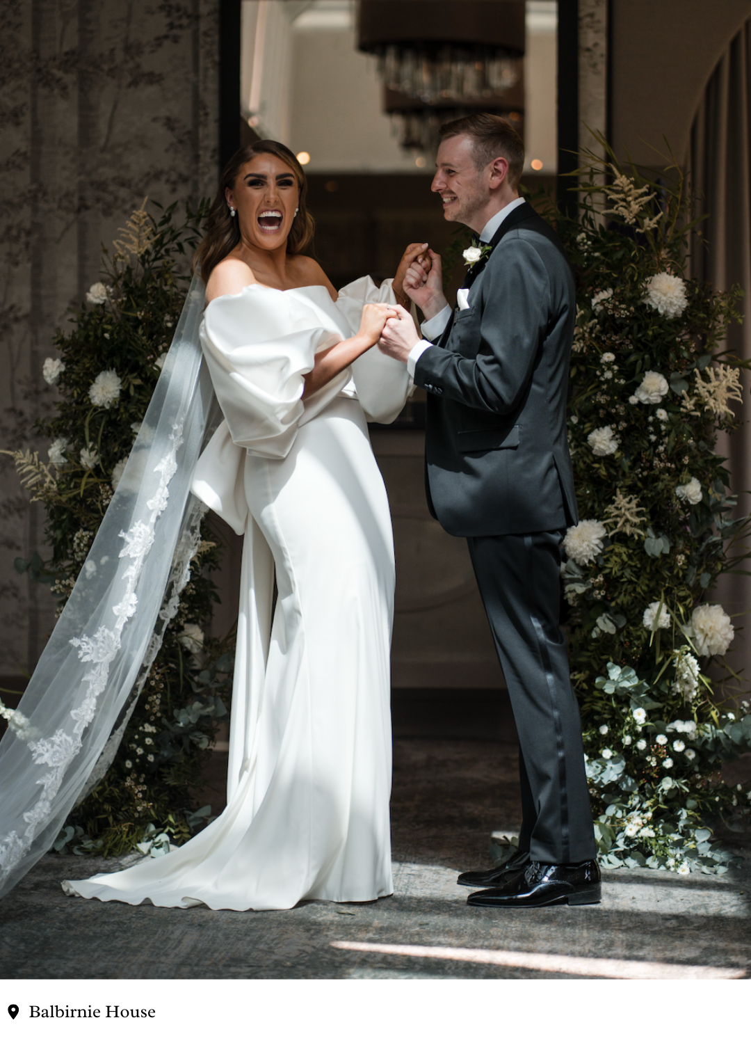 Wedding and event floral installations by Atelier Rosa, creating elegant large-scale floral design and styling for weddings and special events across Scotland.