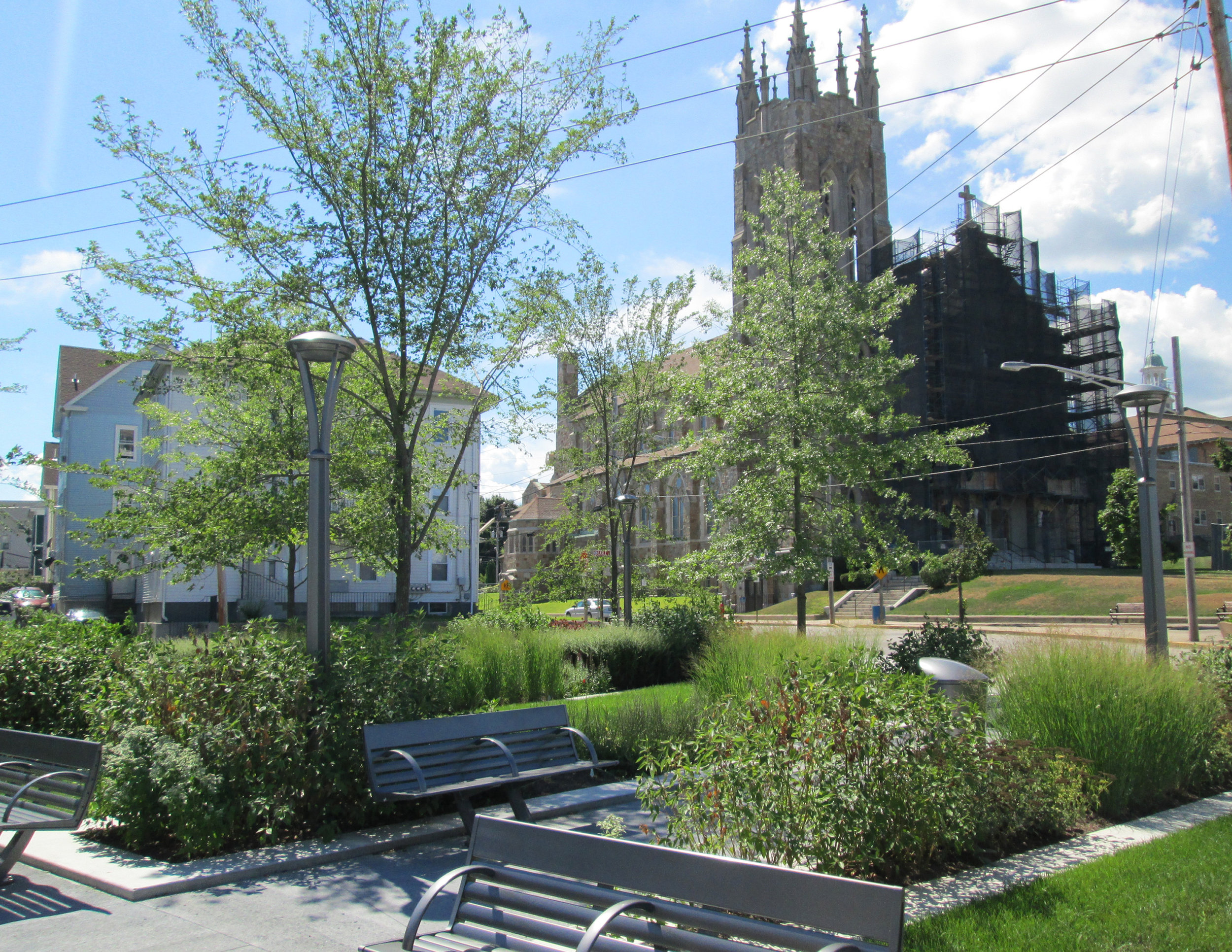 Private James H. Quinn Memorial Square