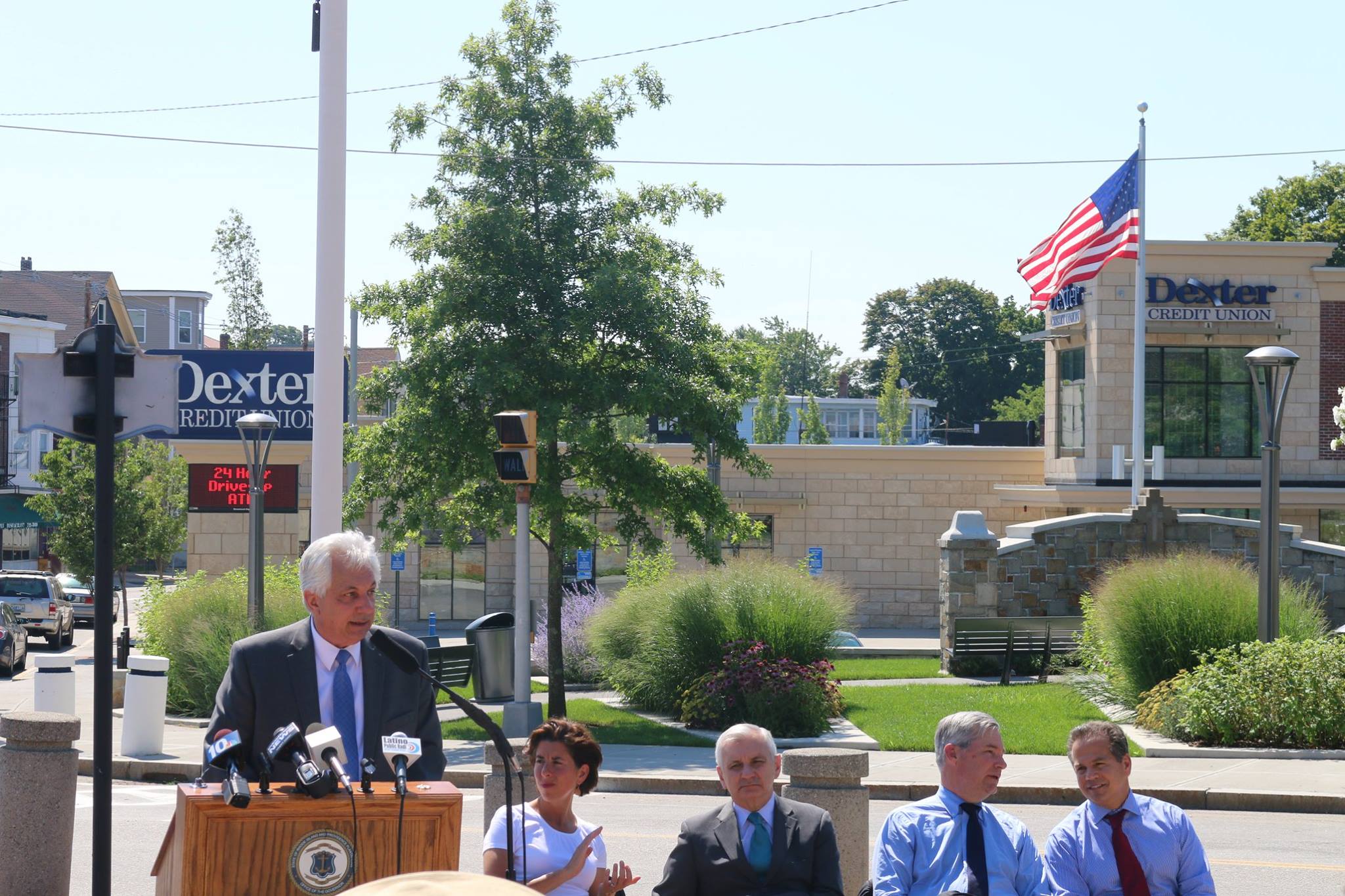 Private James H. Quinn Memorial Square