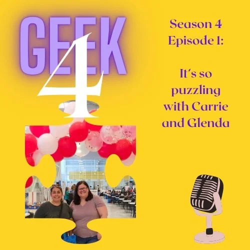 Did you miss me? 👋 Geek4 is BACK for Season 4 &mdash; and we're starting with something I did not expect.
My friends since grade 7, Carrie LeBlanc and Glenda Casimir, joined me to talk about their new obsession: competitive puzzling. Yes, that's a t