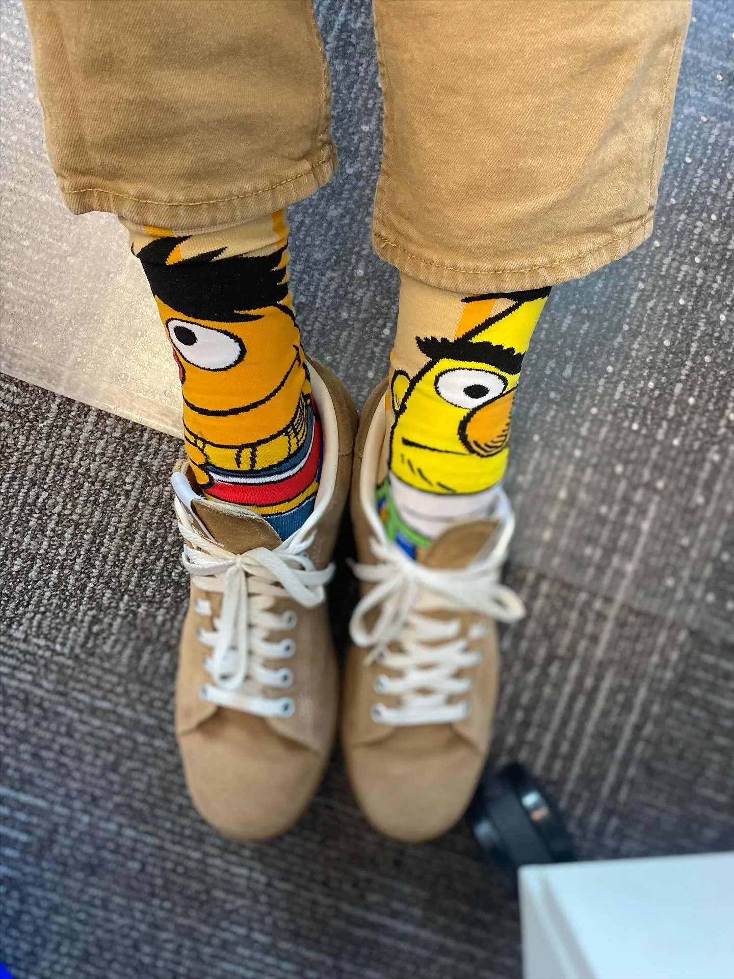 I often ask guests, &ldquo;what&rsquo;s the first thing you were a geek for?&rdquo; 

The first thing I was a geek for was Bert and Ernie. My mom loves to remind me that as a toddler, I never went anywhere without my beloved Bert and Ernie dolls - on