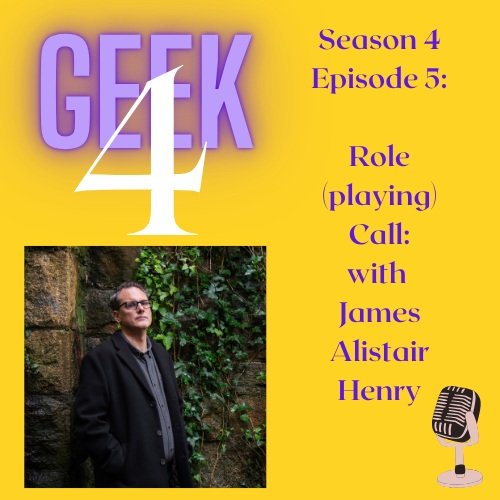 This week on Geek4 🎲 James Alistair Henry joins us &mdash; the writer behind Smack the Pony, Green Wing, and Delivery Man, and whose debut novel Pagans presents a mystery in an alt-history Britain where the Norman Conquest never happened).

But we d