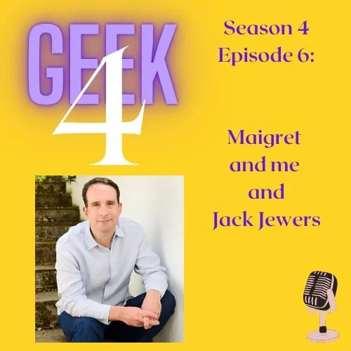 @jackjewers is back on Geek4 &mdash; and this time he's converted me to Georges Simenon's Maigret novels. Simenon wrote 75 books, 28 short stories featuring the Parisian police officer who solves crimes with patience and insight (and his ever present
