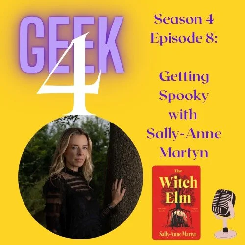 @sallyannemartyn is back on Geek4, and she&rsquo;d like you to know she enjoys being scared. On purpose. For fun.

Scare houses. Overnight ghost hunts in derelict asylums. Table tipping, Ouija boards, and a hotel phone that rang at midnight on the do