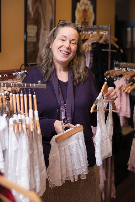 Lisa Ziemer, Owner VaVaVooom Asheville NC