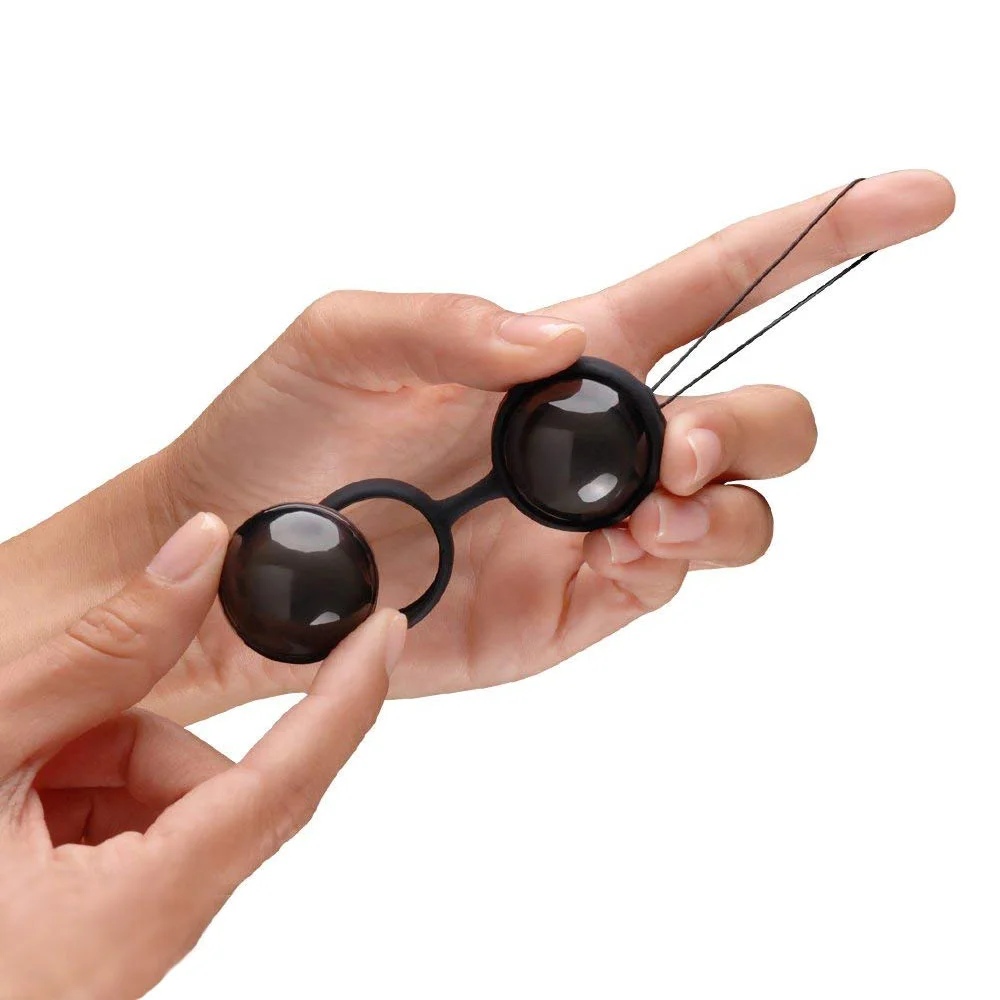 kegels sex toy Lovehoney Main Squeeze Heavy Double Kegel Balls 3.2oz main image 1