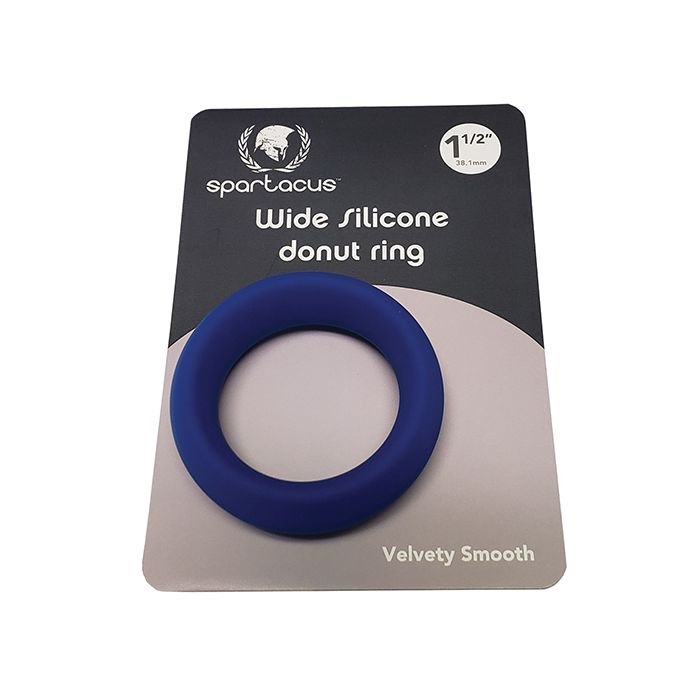 Spartacus 1.5" Wide Silicone Donut Ring