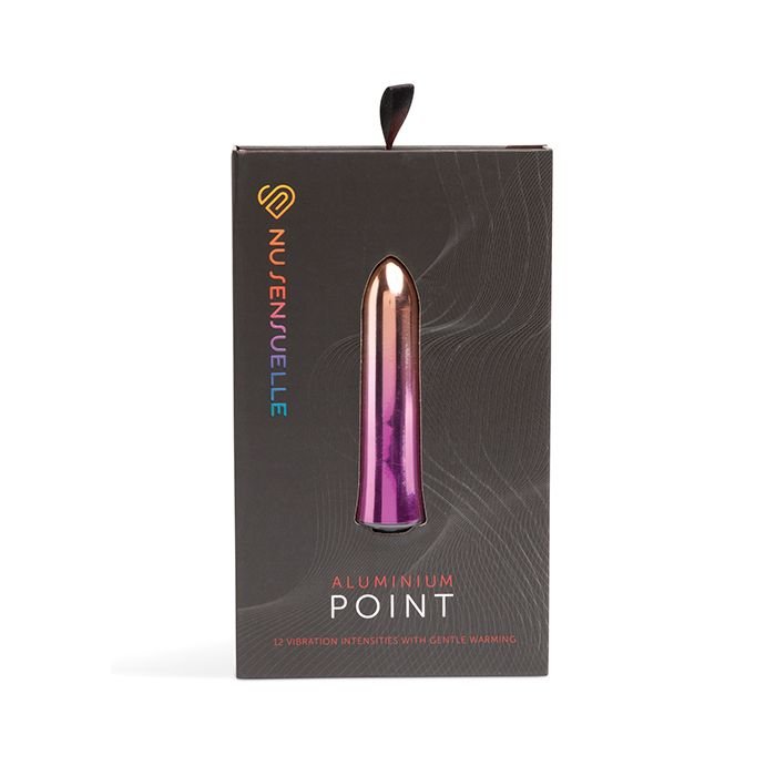 Nu Sensuelle Aluminium Point Rechargeable Bullet - Multicolor