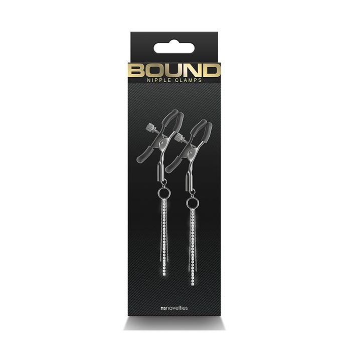 Bound D3 Nipple Clamps Gunmetal