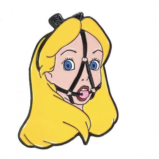 Geeky & Kinky Alice Gag Pin